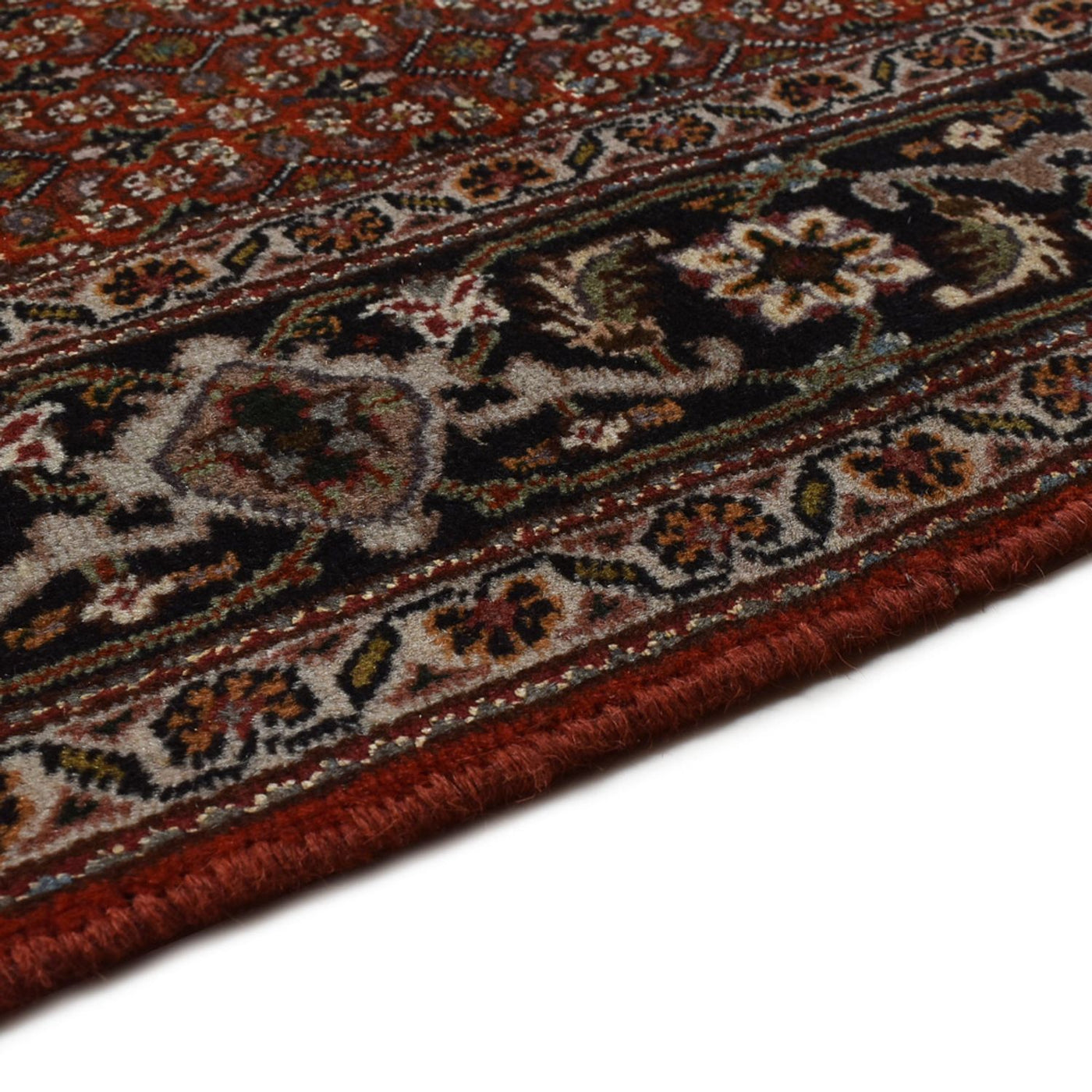 Persisk matta - Tabriz - Royal - 204 x 150 cm - mörkröd