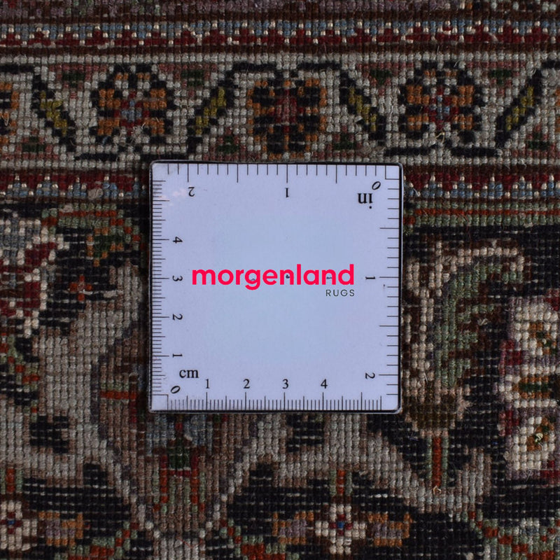 Persisk matta - Tabriz - Royal - 204 x 150 cm - mörkröd