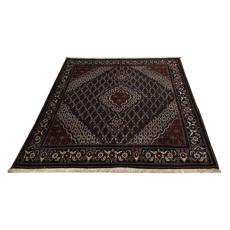 Persisk matta - Tabriz - Royal - 206 x 158 cm - antracit