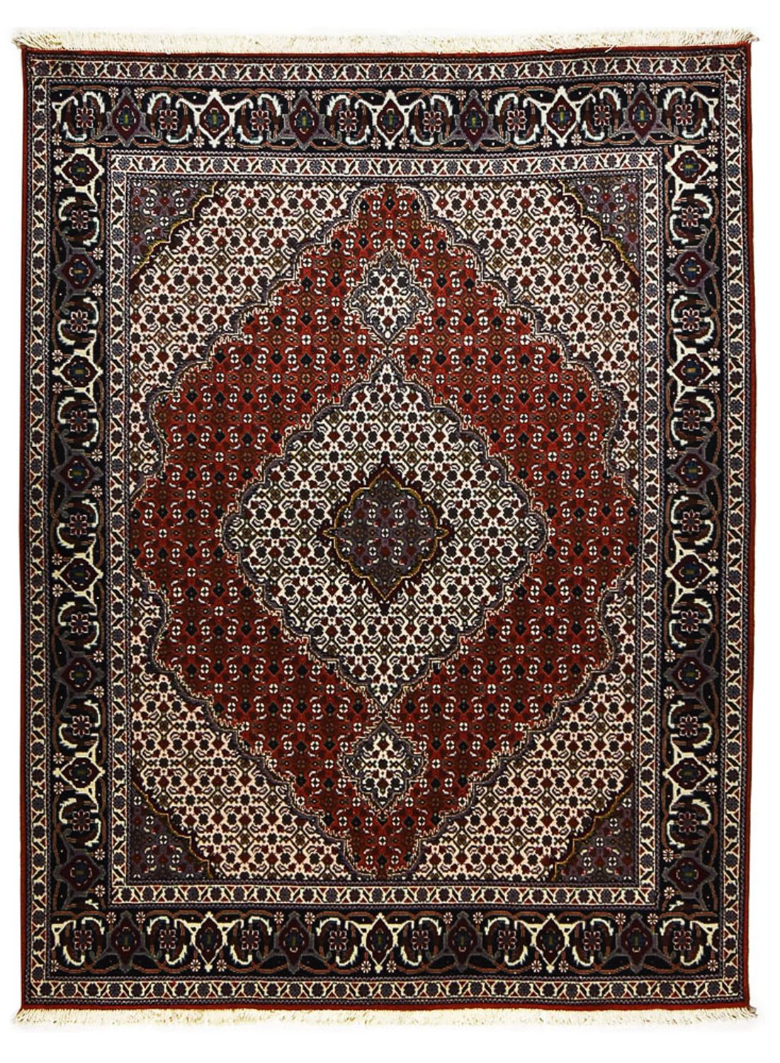 Persisk matta - Tabriz - Royal - 200 x 154 cm - röd