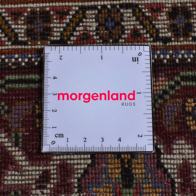 Persisk matta - Tabriz - Royal - 200 x 155 cm - mörkröd