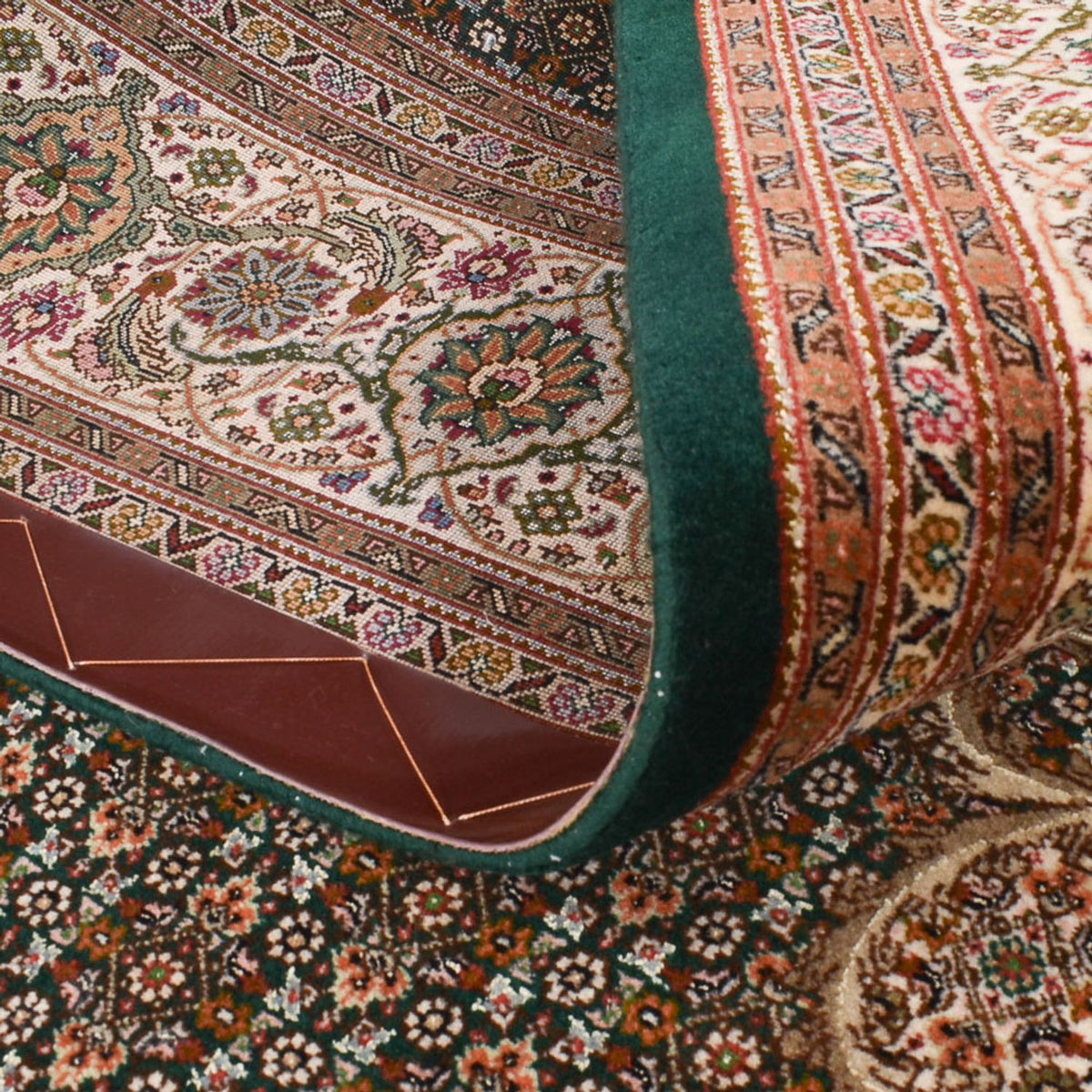 Runner Persisk matta - Tabriz - Royal - 404 x 200 cm - sand