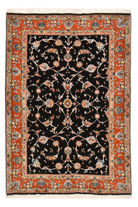 Persisk matta - Tabriz - Royal - 150 x 102 cm - mörkblå
