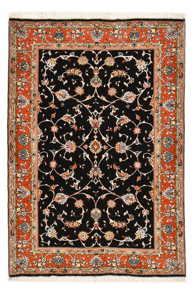 Persisk matta - Tabriz - Royal - 150 x 102 cm - mörkblå