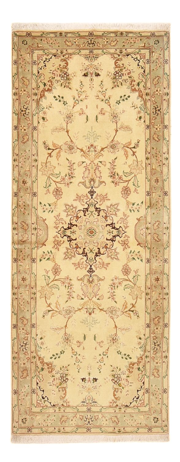Runner Persisk matta - Tabriz - Royal - 205 x 81 cm - beige