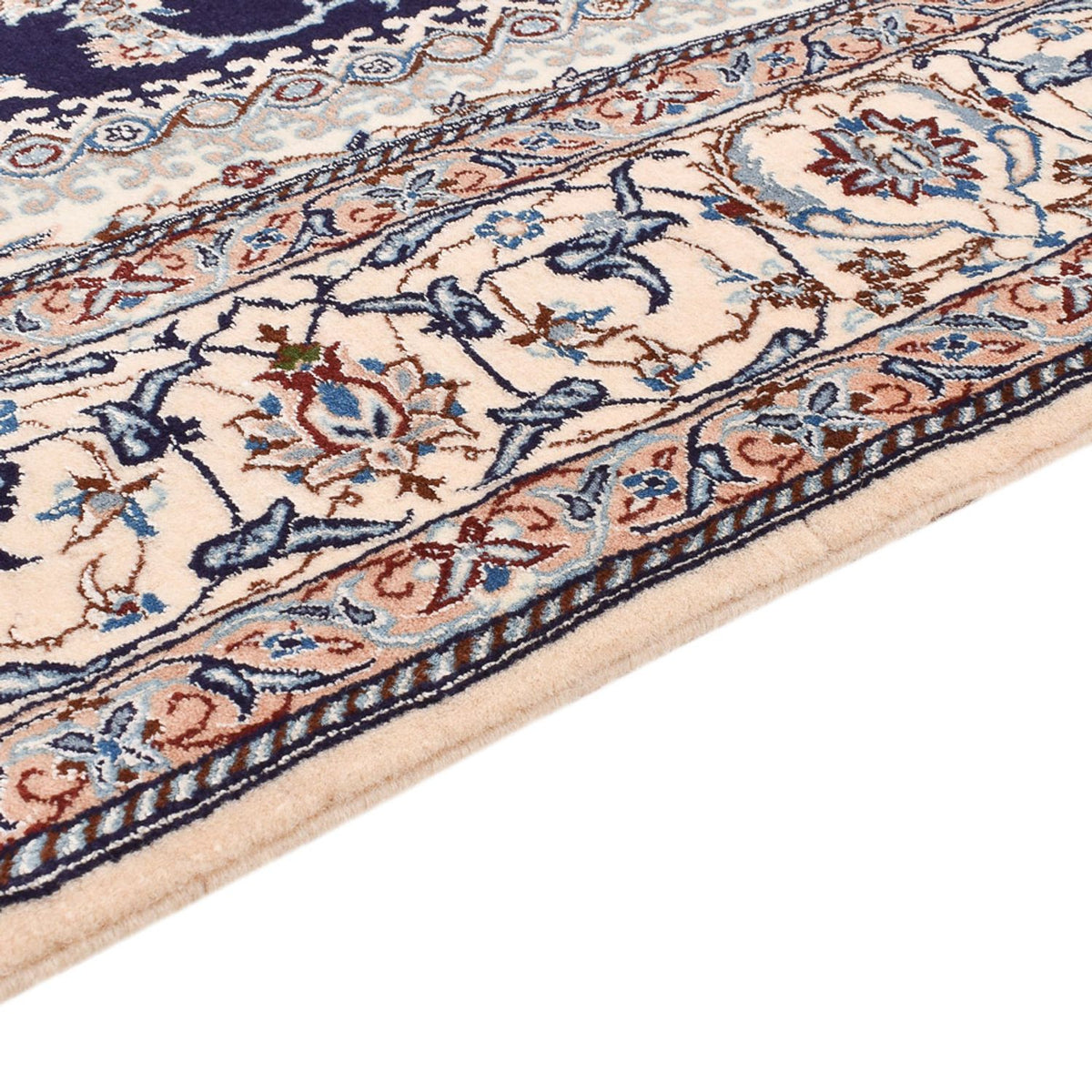 Persisk matta - Nain - Premium - 198 x 131 cm - mörkblå