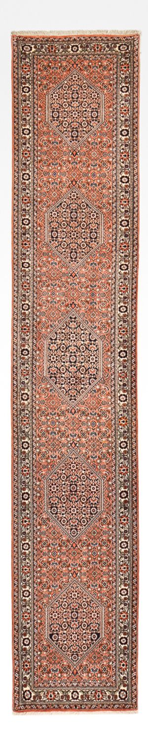 Runner Persisk matta - Bijar - 380 x 69 cm - terrakotta