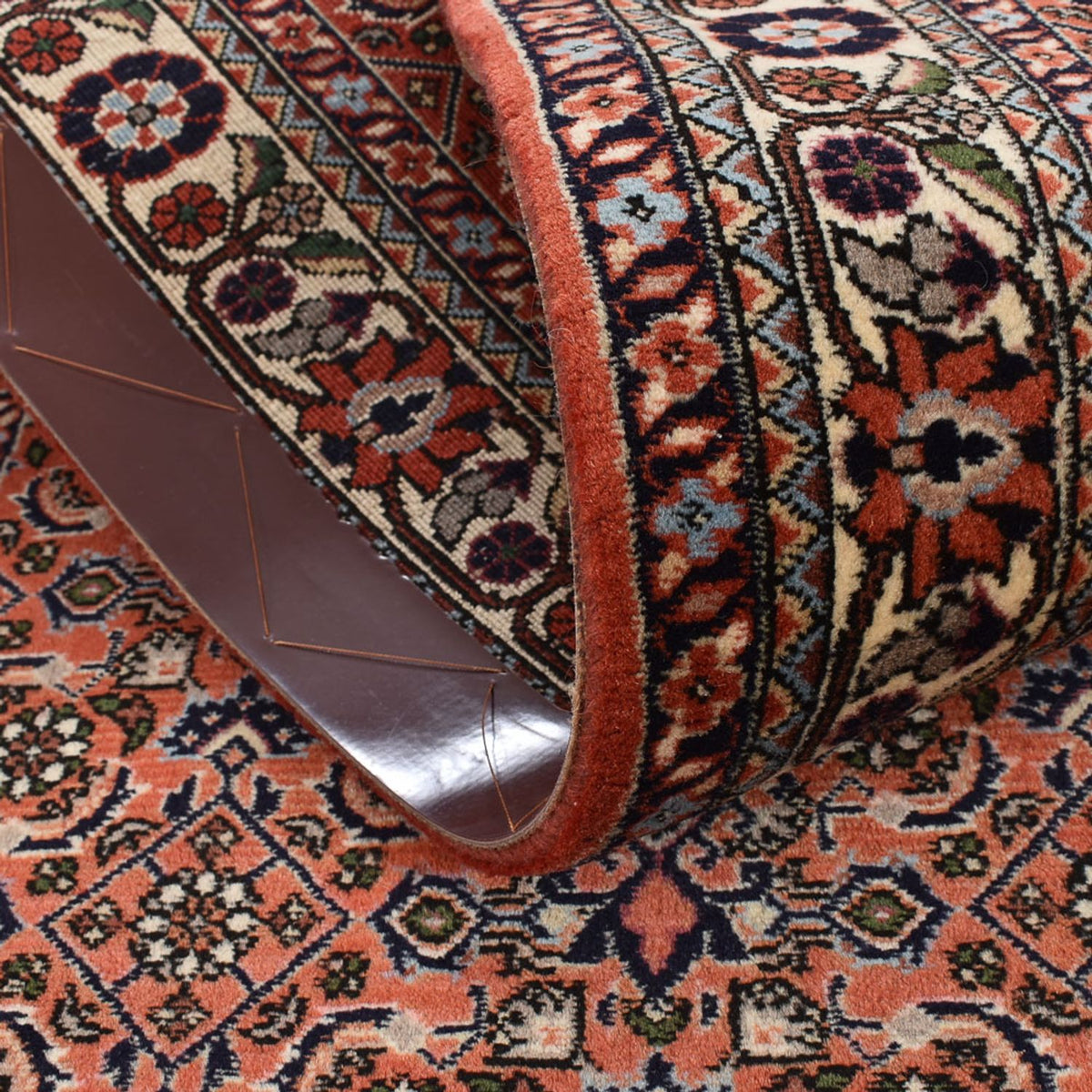 Runner Persisk matta - Bijar - 380 x 69 cm - terrakotta