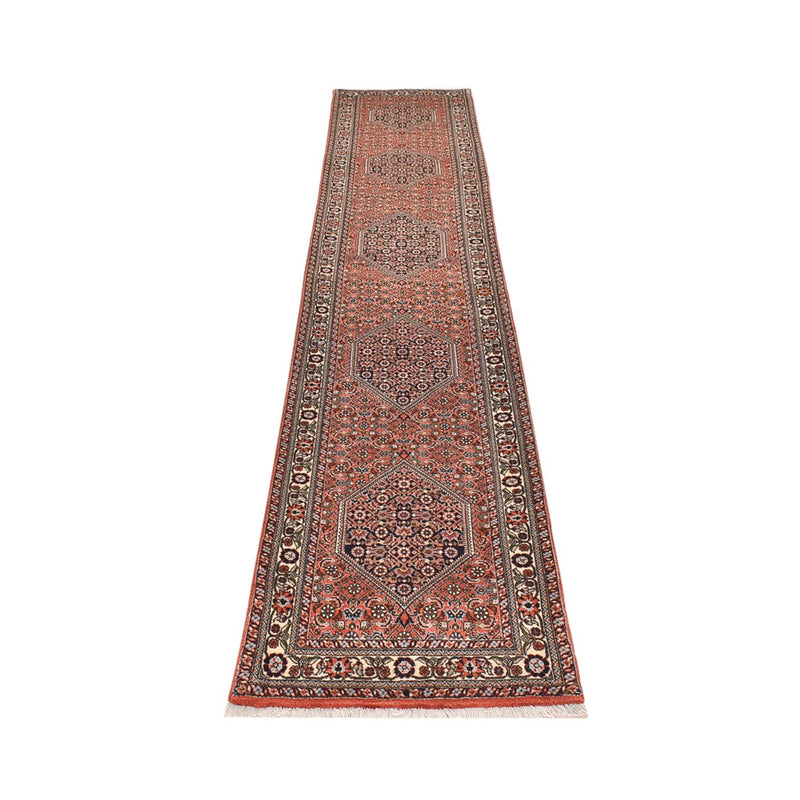 Runner Persisk matta - Bijar - 380 x 69 cm - terrakotta