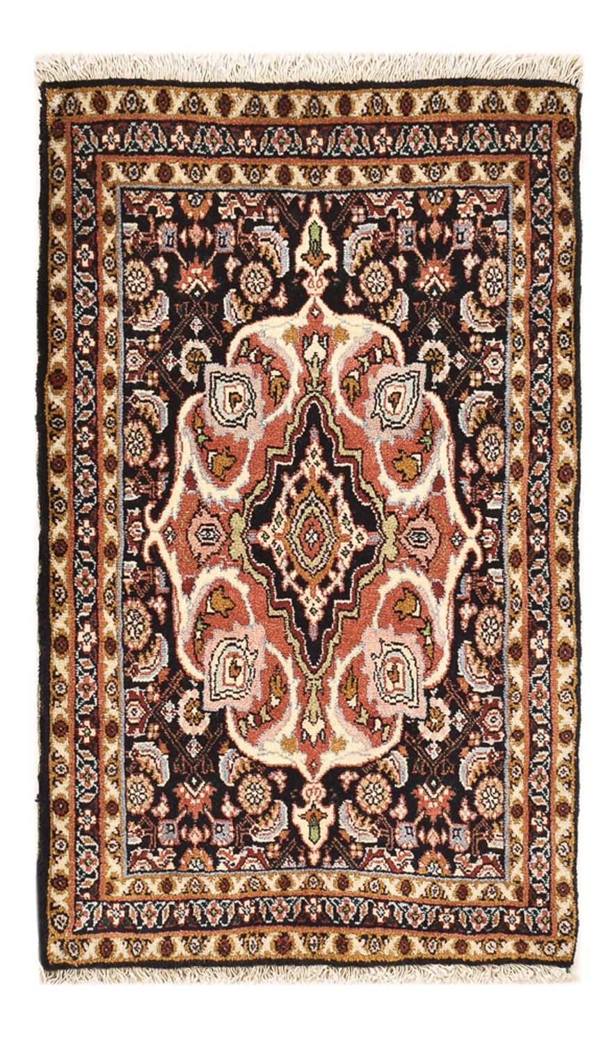 Persisk matta - Bijar - 70 x 50 cm - mörk beige