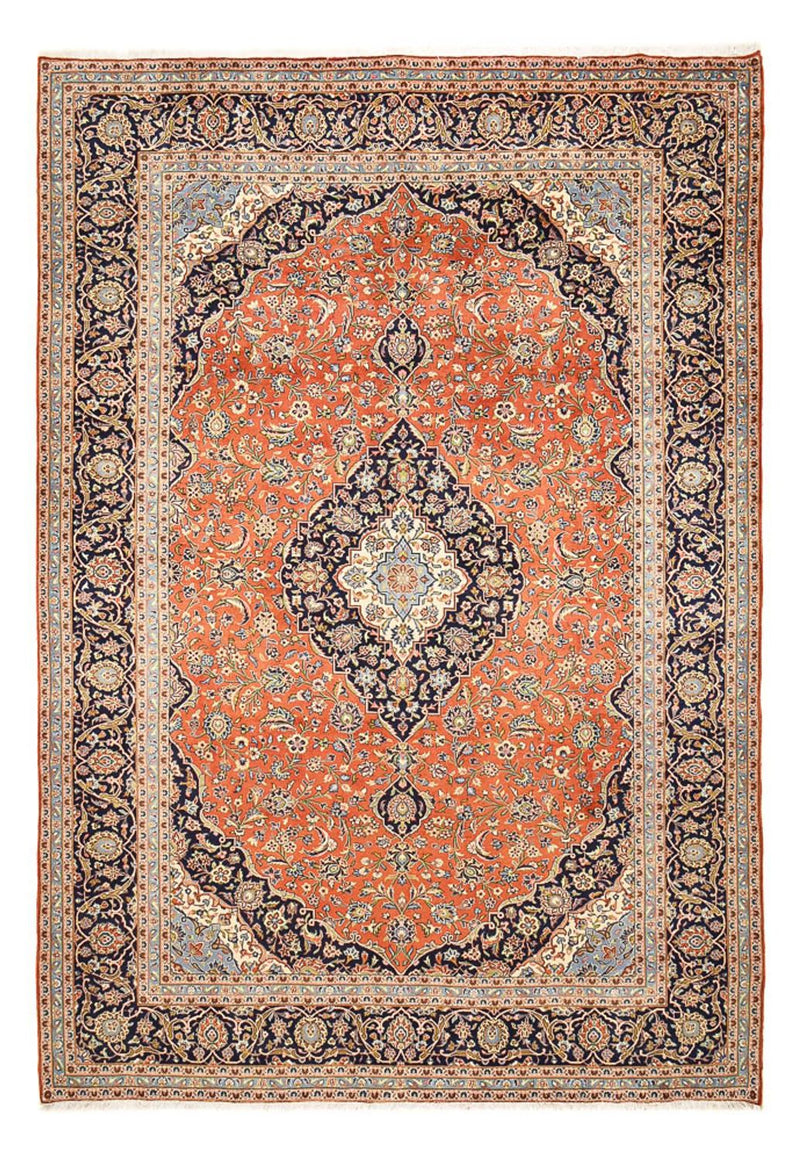 Persiska mattor - Keshan - Kungliga - 414 x 286 cm - orange
