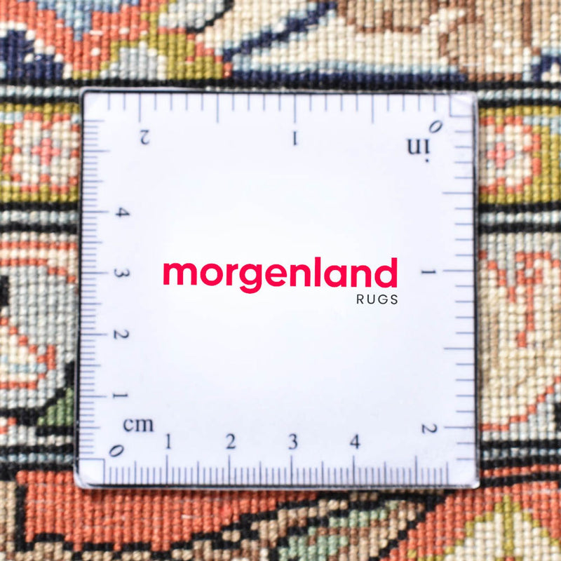 Persisk matta - Ghom - Kunglig - 194 x 137 cm - mörkblå