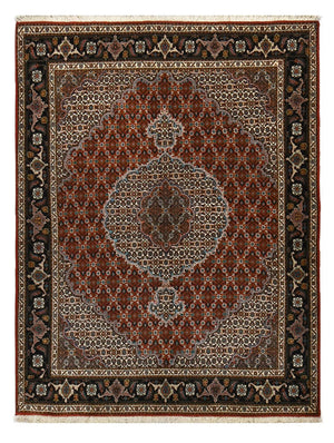 Persisk matta - Tabriz - Royal - 198 x 151 cm - ljusröd