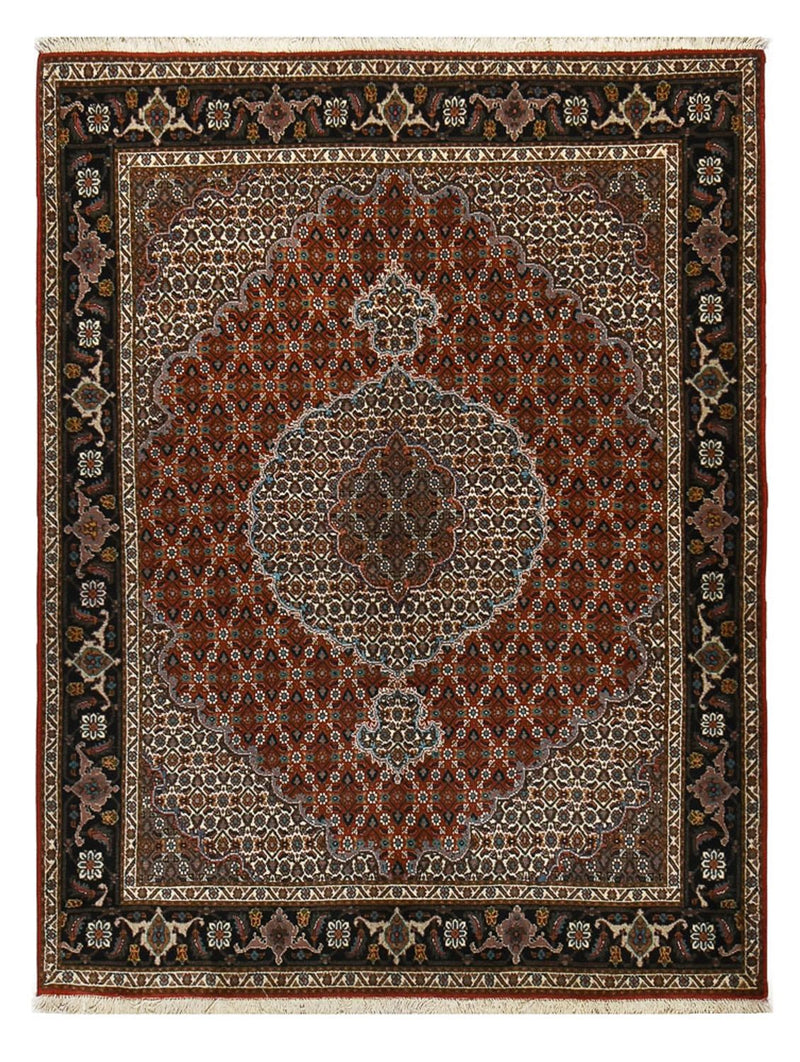 Persisk matta - Tabriz - Royal - 198 x 151 cm - ljusröd