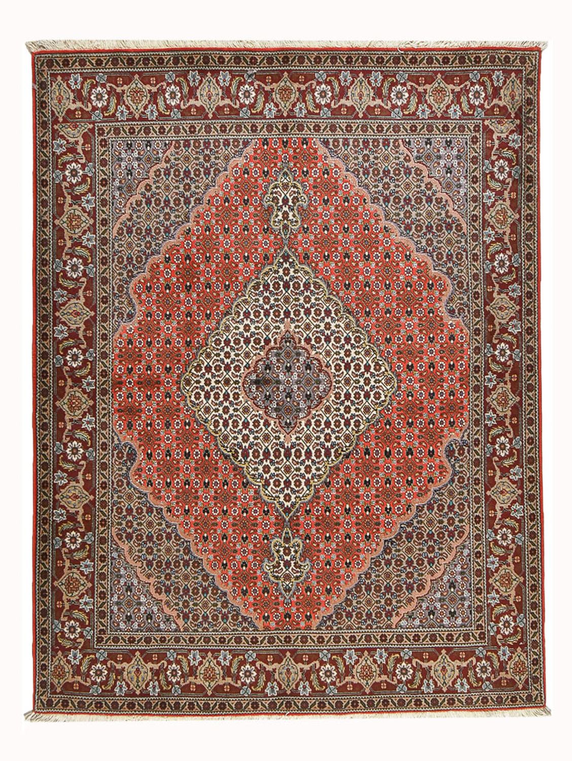 Persisk matta - Tabriz - Royal - 205 x 153 cm - flerfärgad
