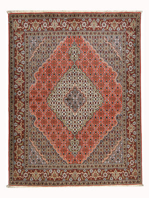 Persisk matta - Tabriz - Royal - 205 x 153 cm - flerfärgad