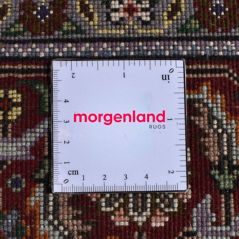 Persisk matta - Tabriz - Royal - 202 x 150 cm - ljusbrun