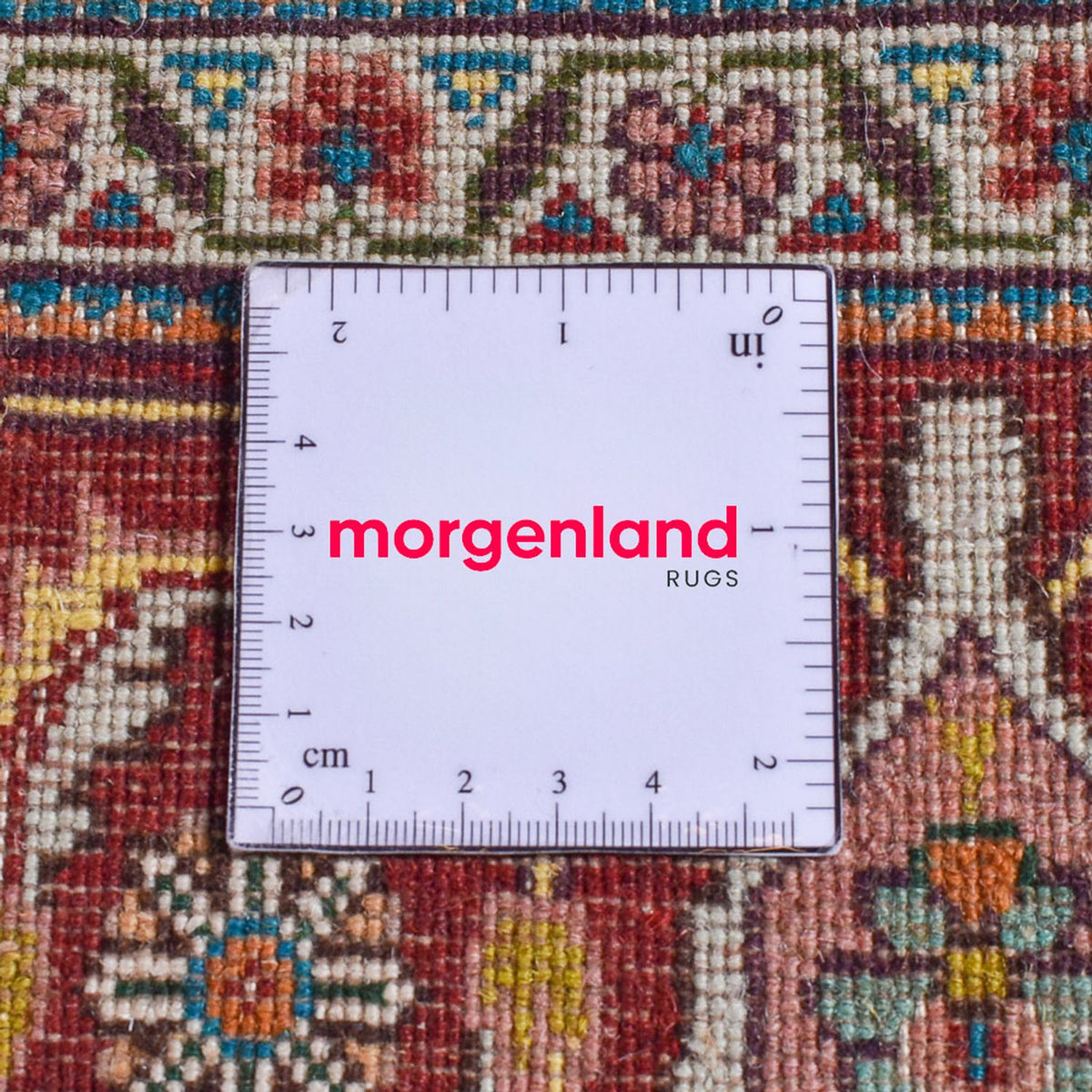 Persisk matta - Tabriz - Royal - 198 x 156 cm - mörkbrun