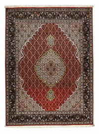 Persisk matta - Tabriz - Royal - 200 x 148 cm - röd