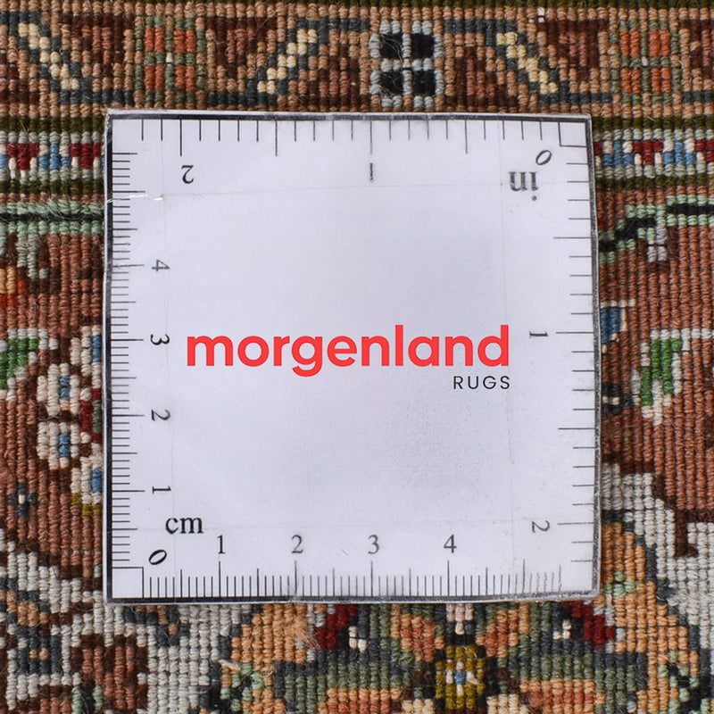 Runner Persisk matta - Tabriz - Royal - 403 x 200 cm - ljusbrun