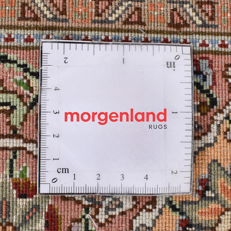 Runner Persisk matta - Tabriz - Royal - 408 x 201 cm - ljusbrun