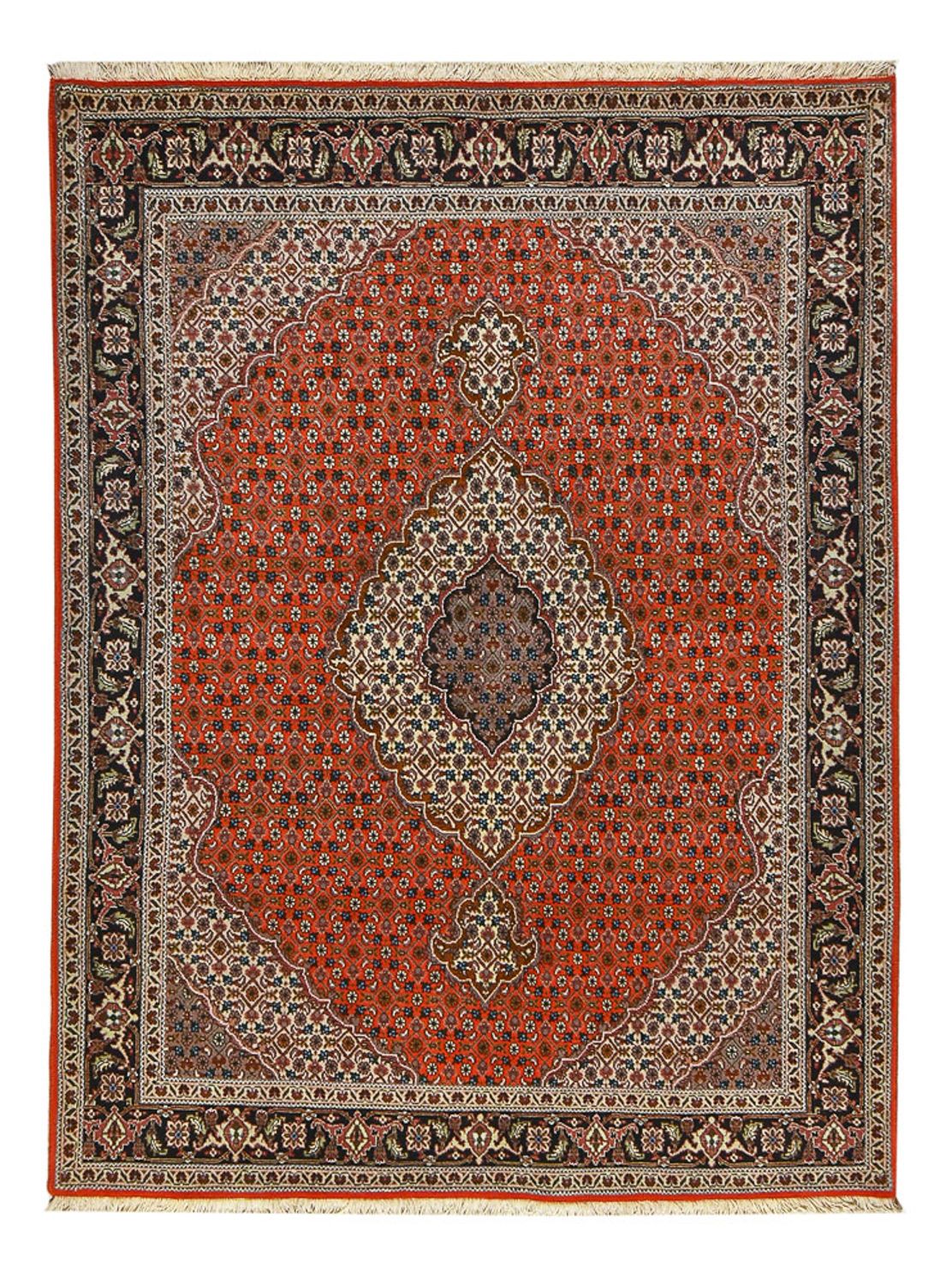 Persisk matta - Tabriz - Royal - 205 x 155 cm - röd