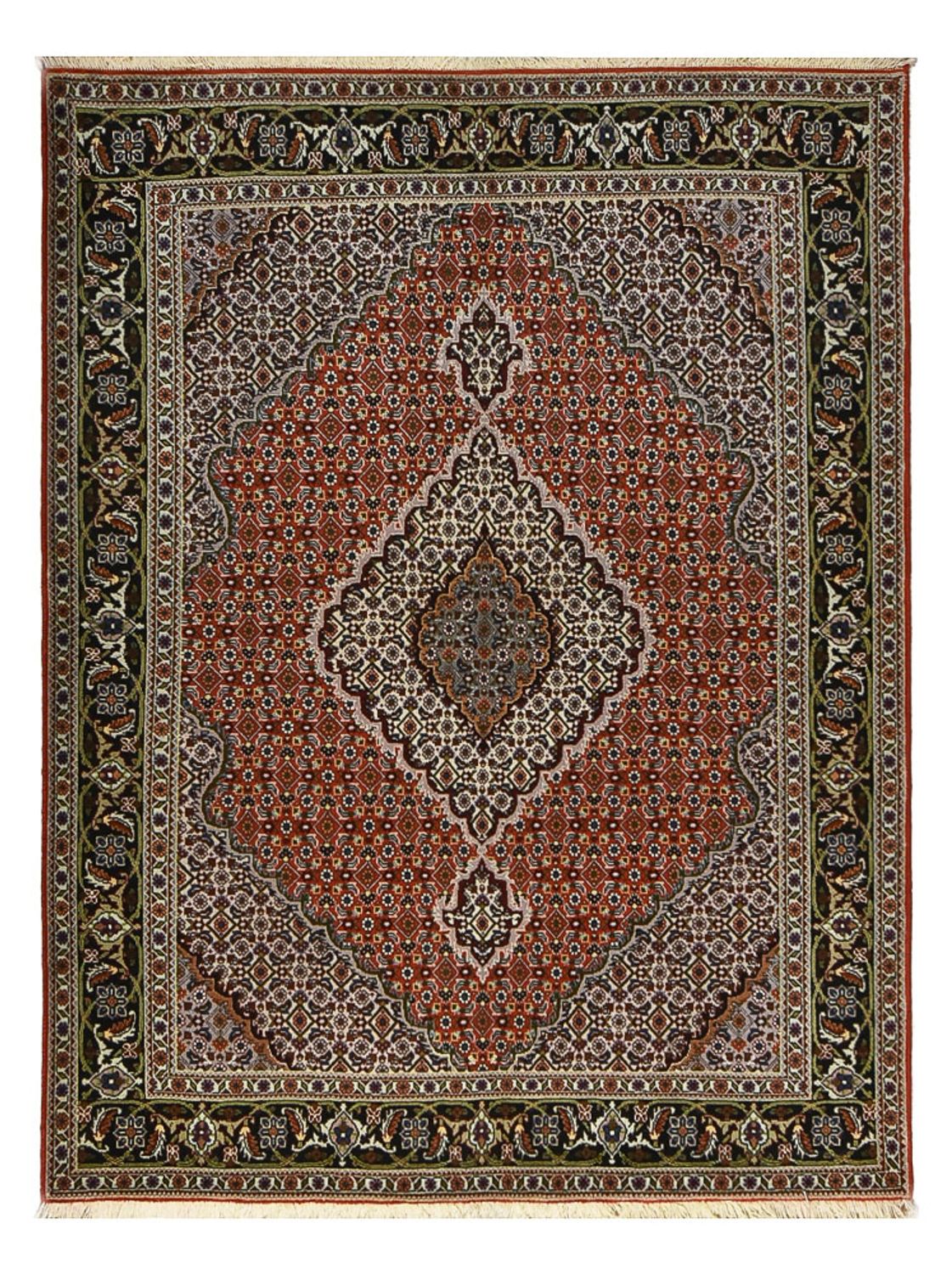 Persisk matta - Tabriz - Royal - 200 x 152 cm - rost
