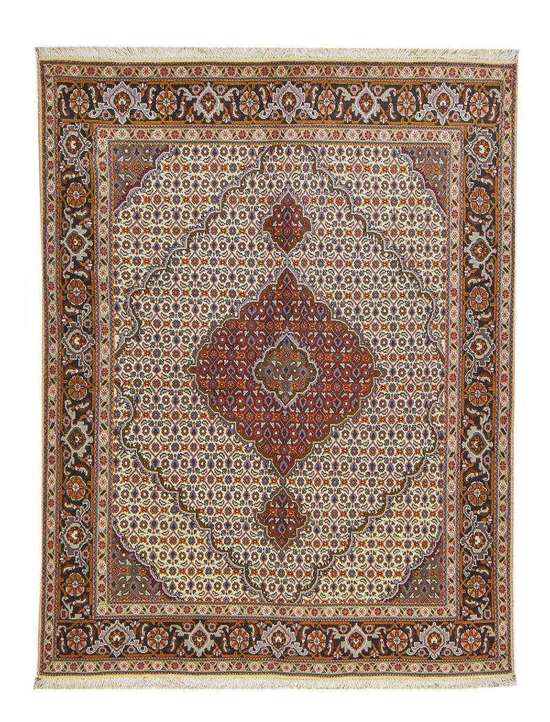 Persisk matta - Tabriz - Royal - 202 x 152 cm - sand