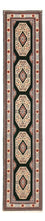 Runner Persisk matta - Tabriz - Premium - 372 x 74 cm - mörkblå