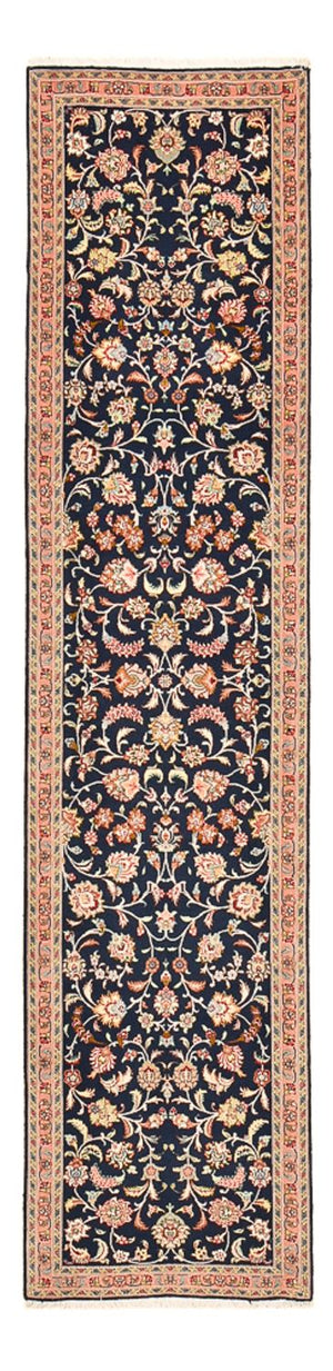 Runner Persisk matta - Tabriz - Premium - 300 x 68 cm - mörkblå
