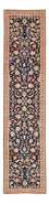 Runner Persisk matta - Tabriz - Premium - 300 x 68 cm - mörkblå