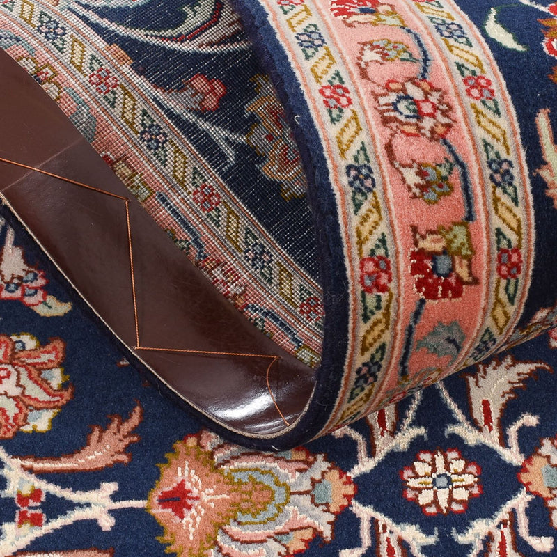 Runner Persisk matta - Tabriz - Premium - 300 x 68 cm - mörkblå