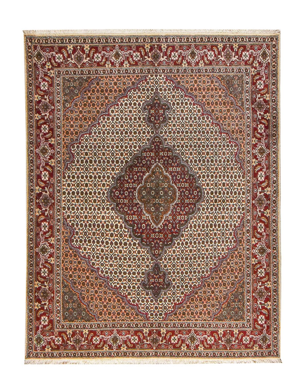 Persisk matta - Tabriz - Royal - 198 x 154 cm - sand