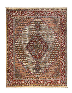 Persisk matta - Tabriz - Royal - 198 x 154 cm - sand