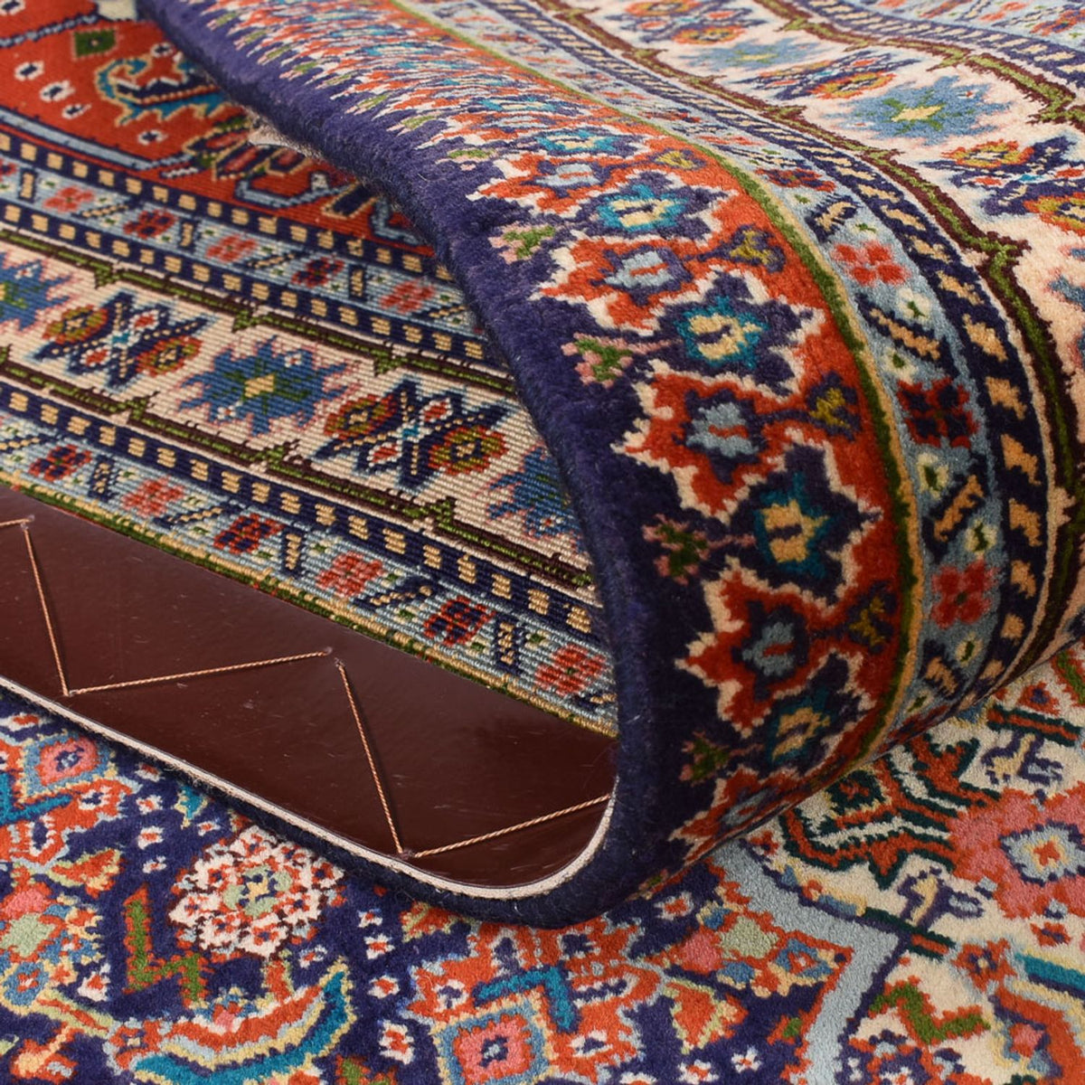 Persisk matta - Tabriz - 291 x 206 cm - ljusröd