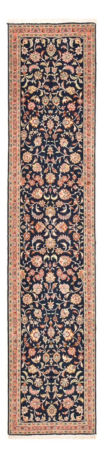 Runner Persisk matta - Tabriz - Premium - 293 x 65 cm - mörkblå