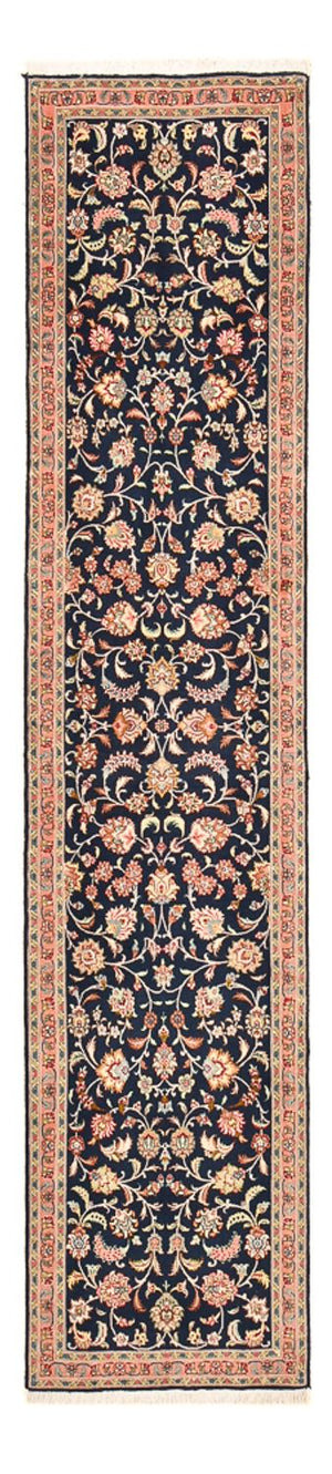 Runner Persisk matta - Tabriz - Premium - 293 x 65 cm - mörkblå