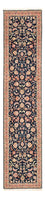 Runner Persisk matta - Tabriz - Premium - 293 x 65 cm - mörkblå