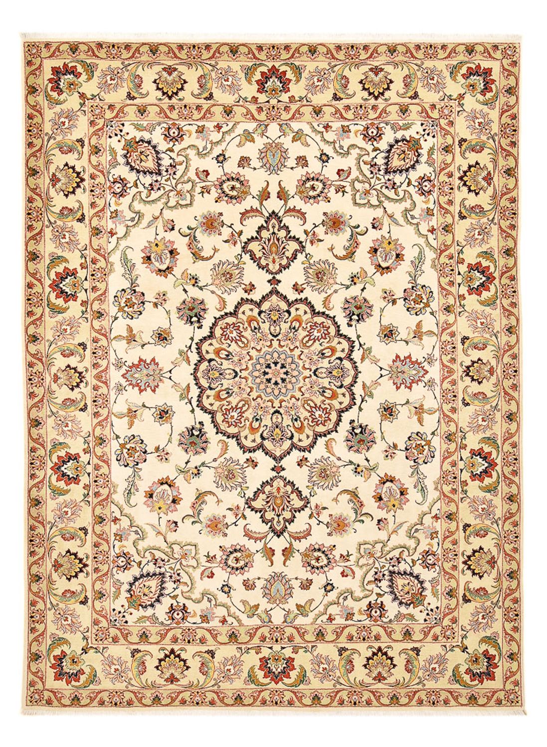 Persisk matta - Tabriz - Royal - 362 x 260 cm - beige