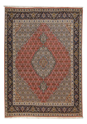 Persisk matta - Tabriz - Royal - 207 x 147 cm - röd