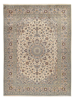 Persiska mattor - Keshan - Kungliga - 346 x 250 cm - sand