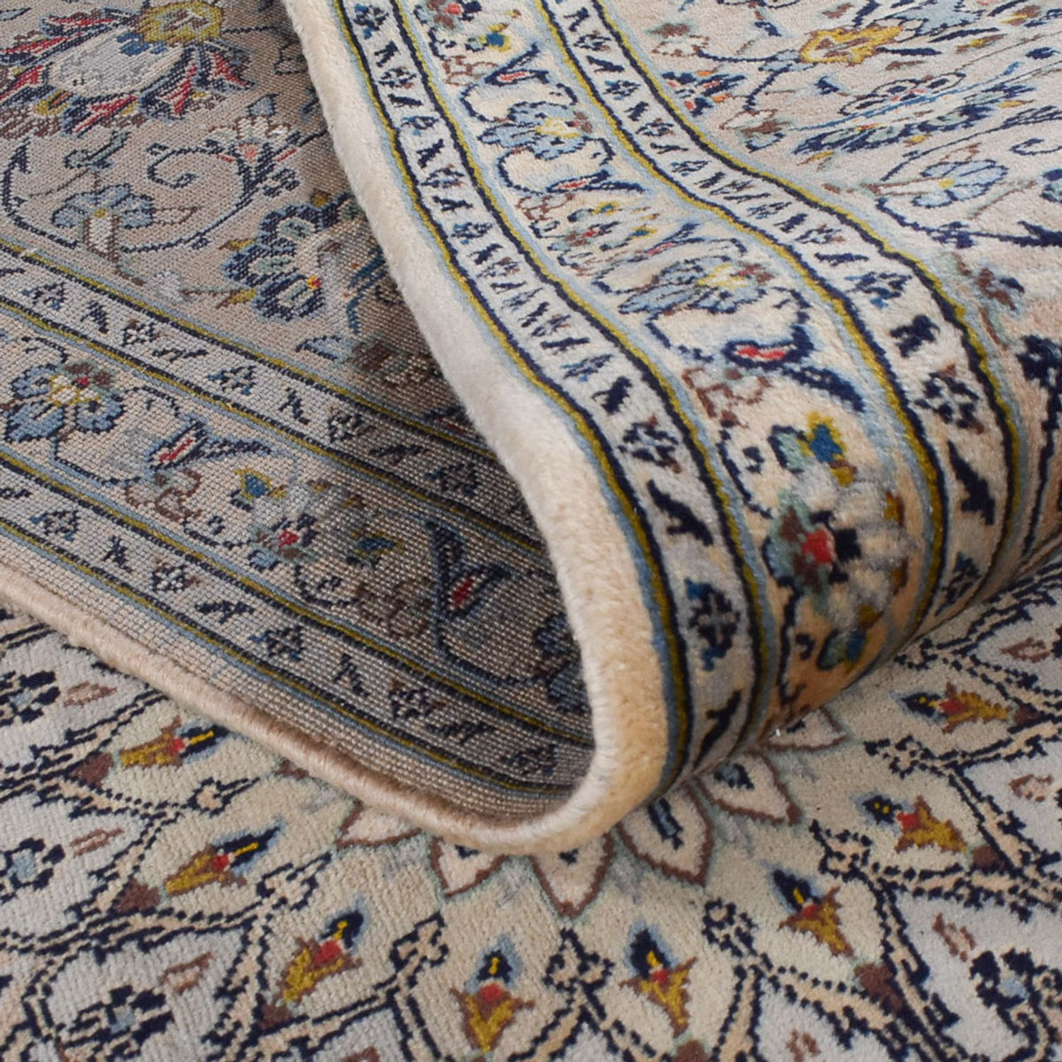 Persiska mattor - Keshan - Kungliga - 346 x 250 cm - sand