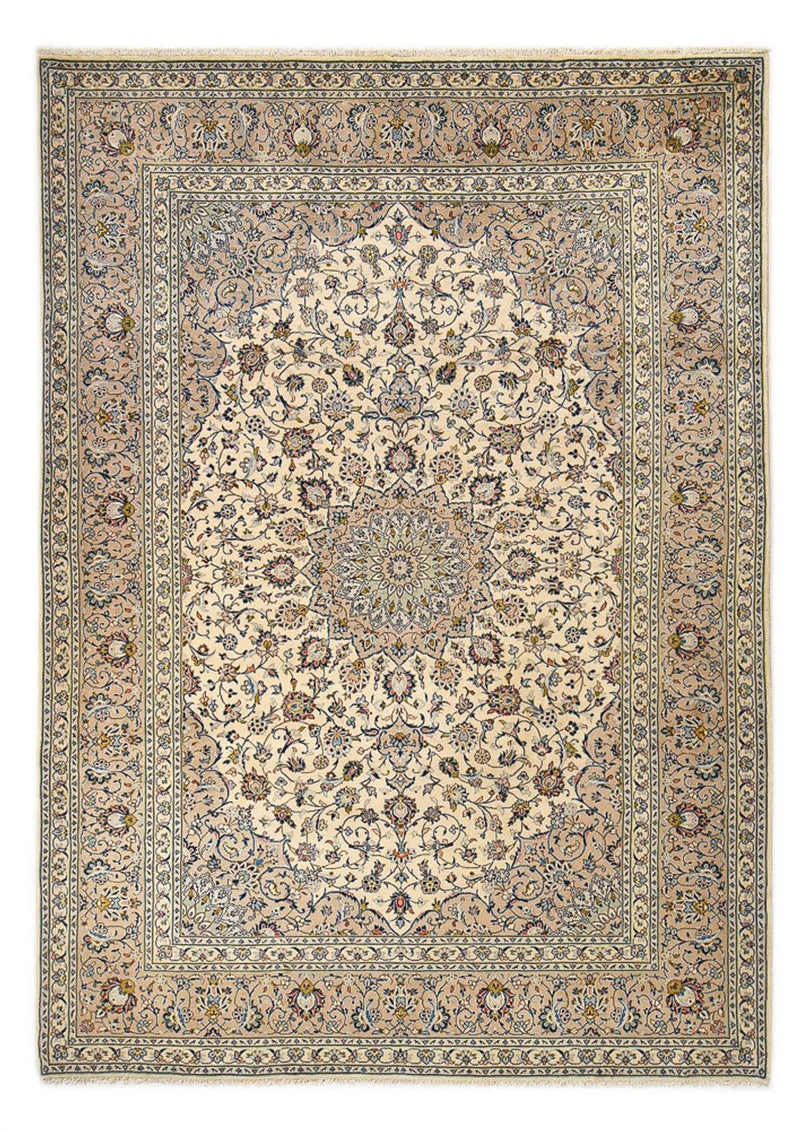 Persiska mattor - Keshan - Kungliga - 353 x 250 cm - sand