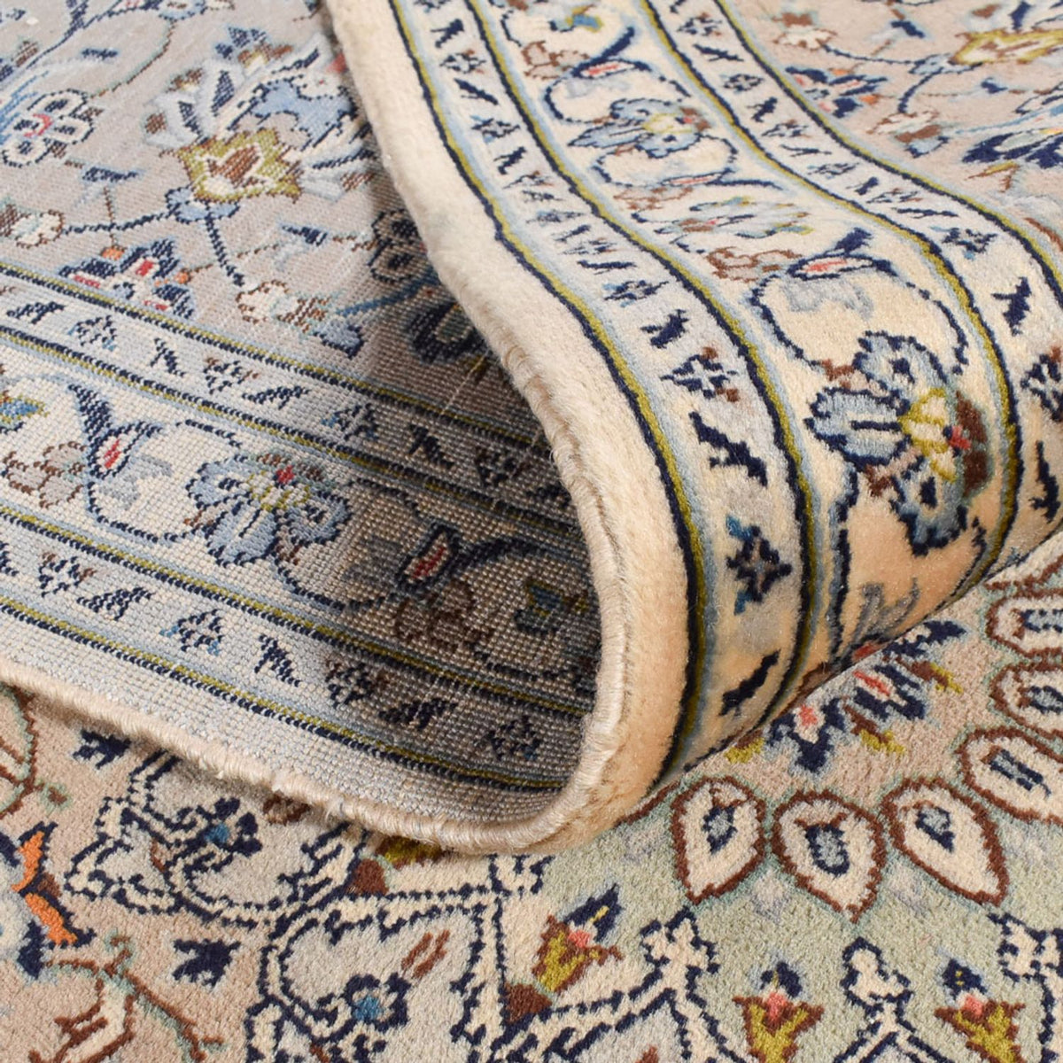 Persiska mattor - Keshan - Kungliga - 353 x 250 cm - sand