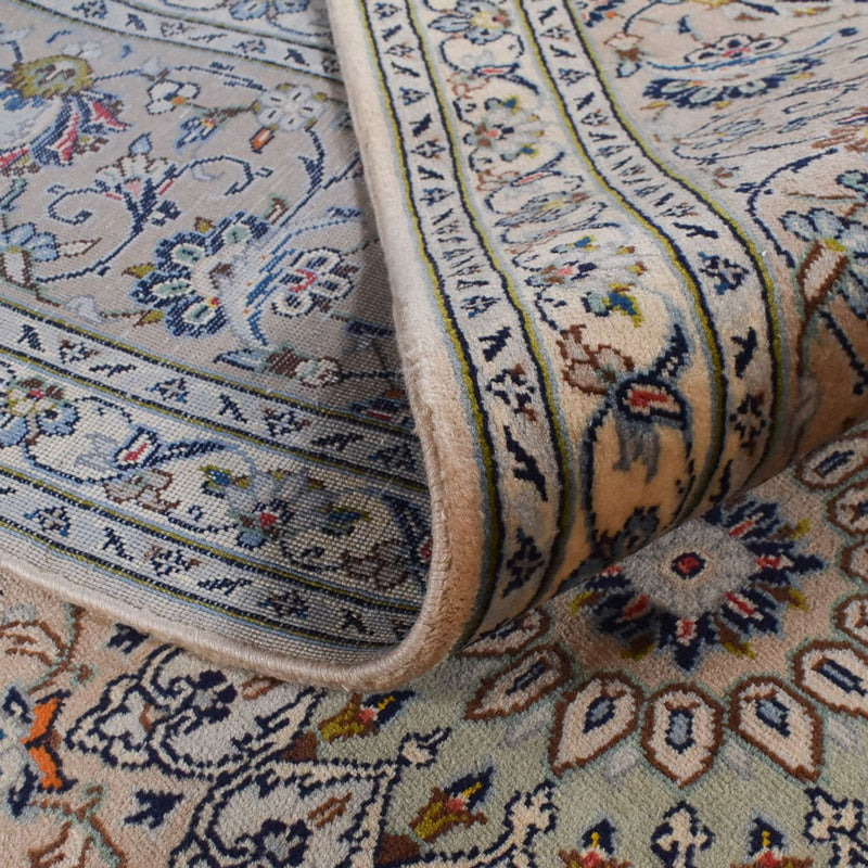 Persiska mattor - Keshan - Kungliga - 345 x 246 cm - sand