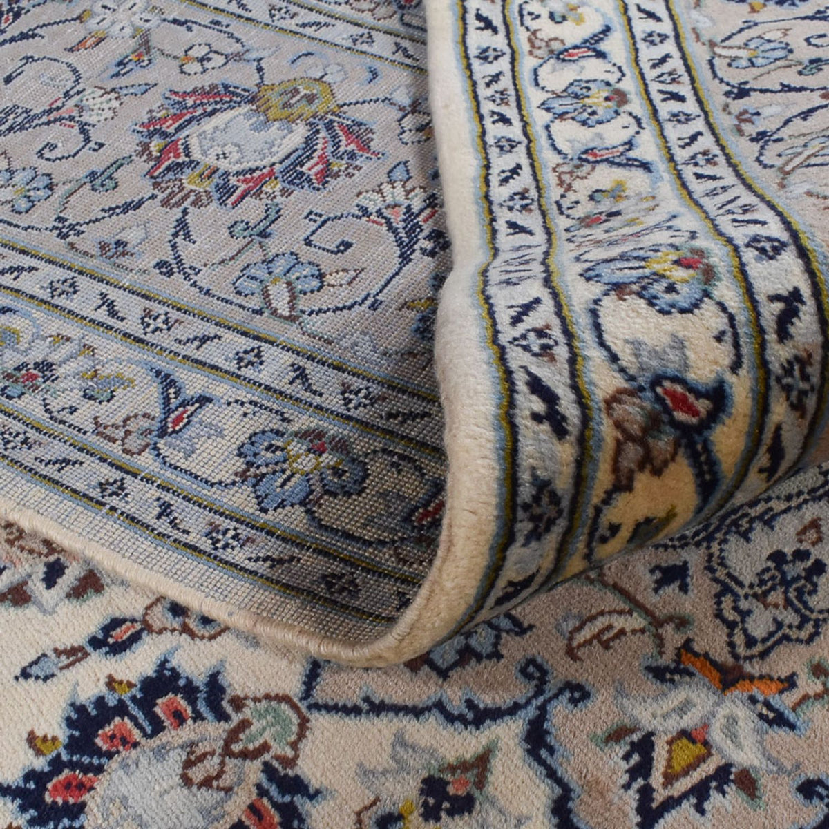 Persiska mattor - Keshan - Kungliga - 352 x 245 cm - grått