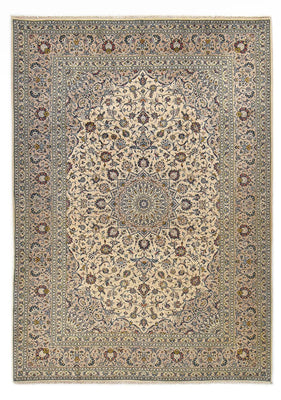 Persiska mattor - Keshan - Kungliga - 350 x 248 cm - sand