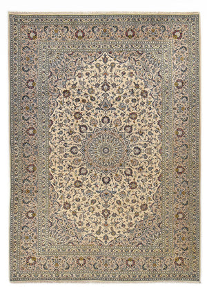 Persiska mattor - Keshan - Kungliga - 350 x 248 cm - sand