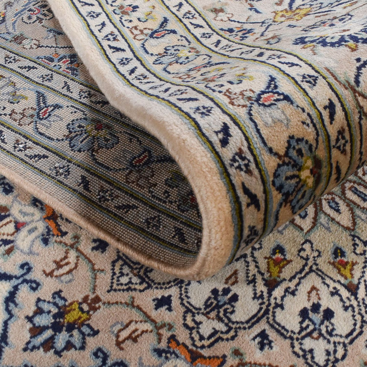 Persiska mattor - Keshan - Kungliga - 350 x 248 cm - sand