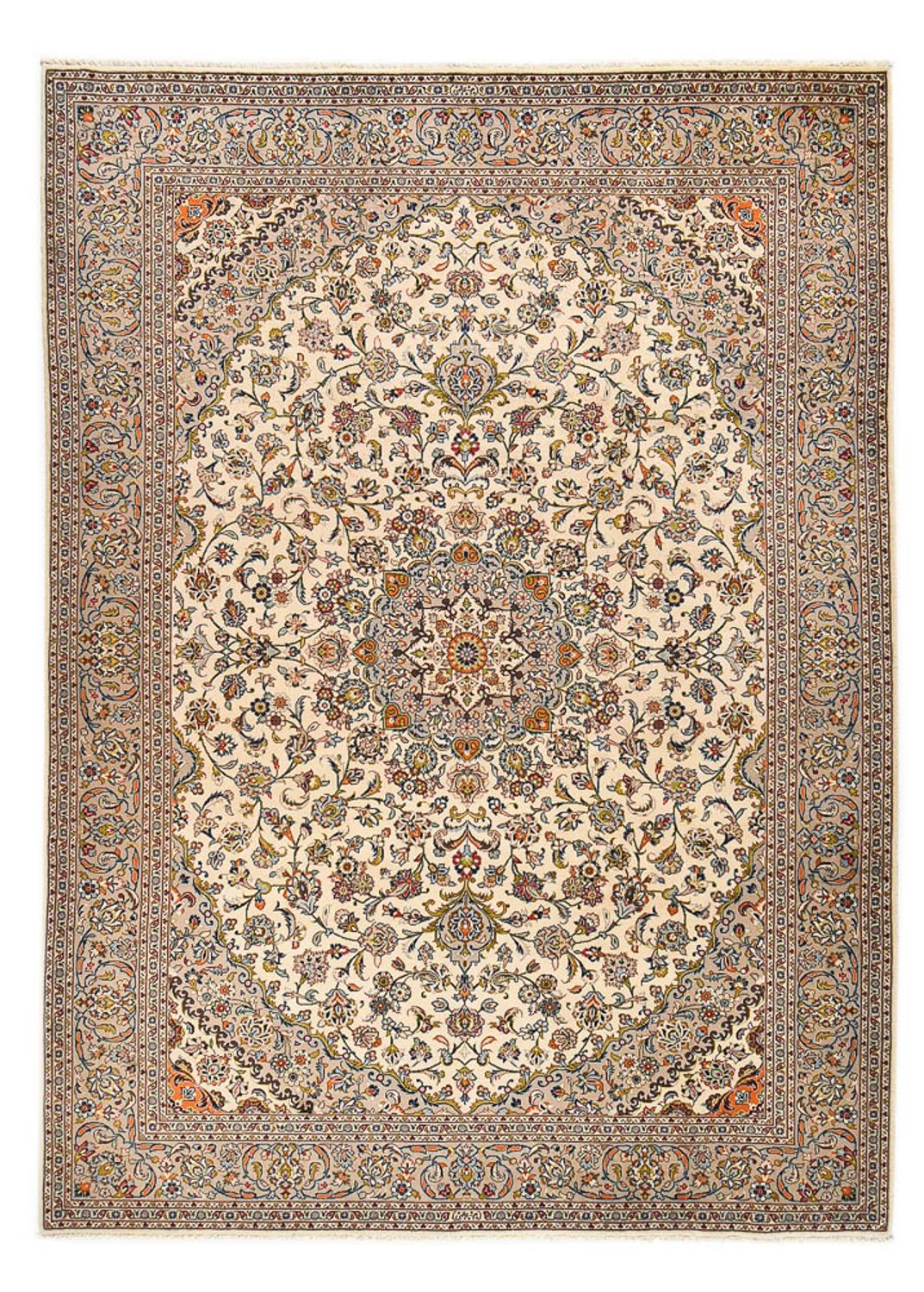 Persiska mattor - Keshan - Kungliga - 353 x 254 cm - sand